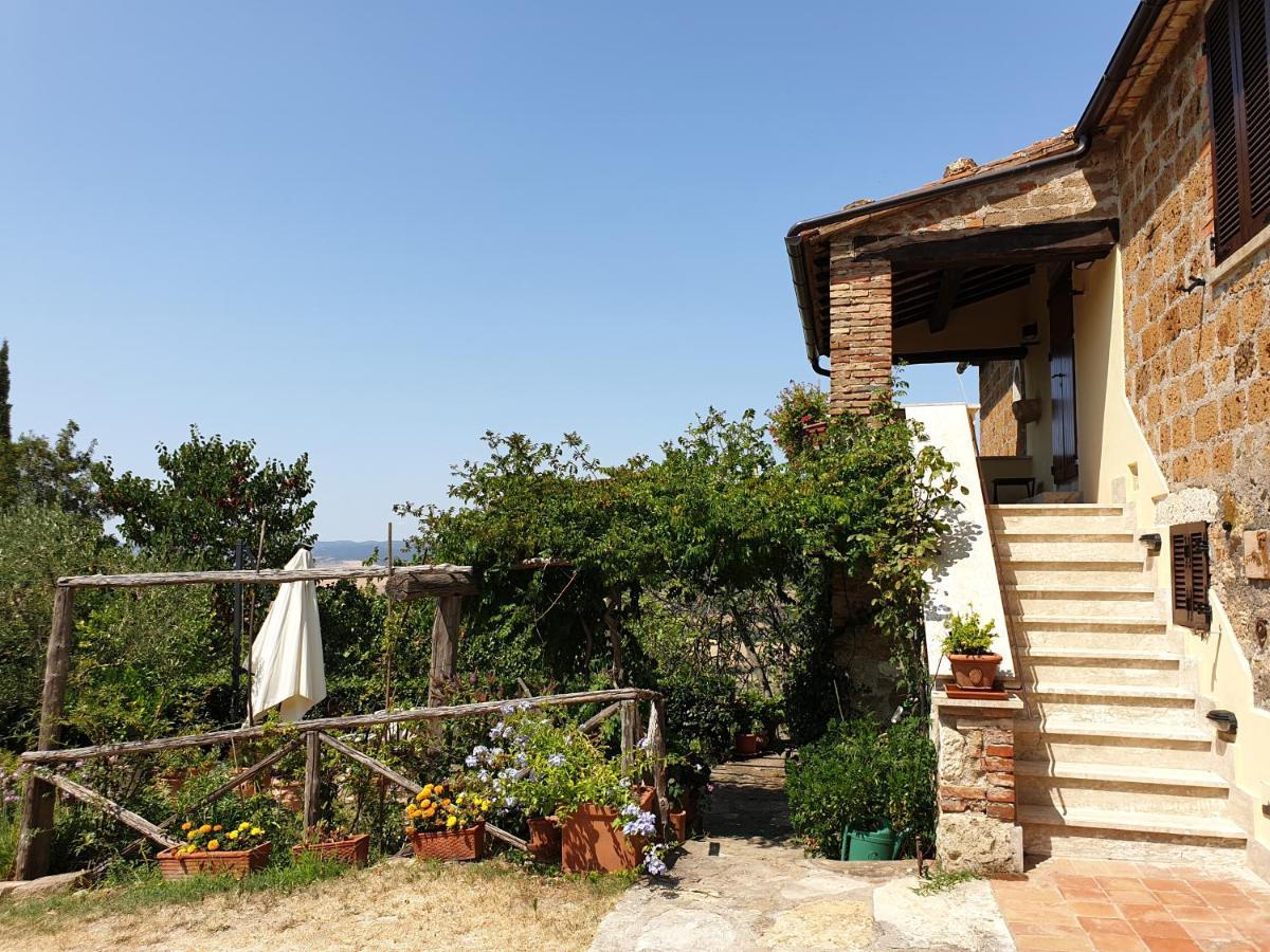 Le Querciolaie Monte Cavallo - Upper Apartment Saturnia Bagian luar foto